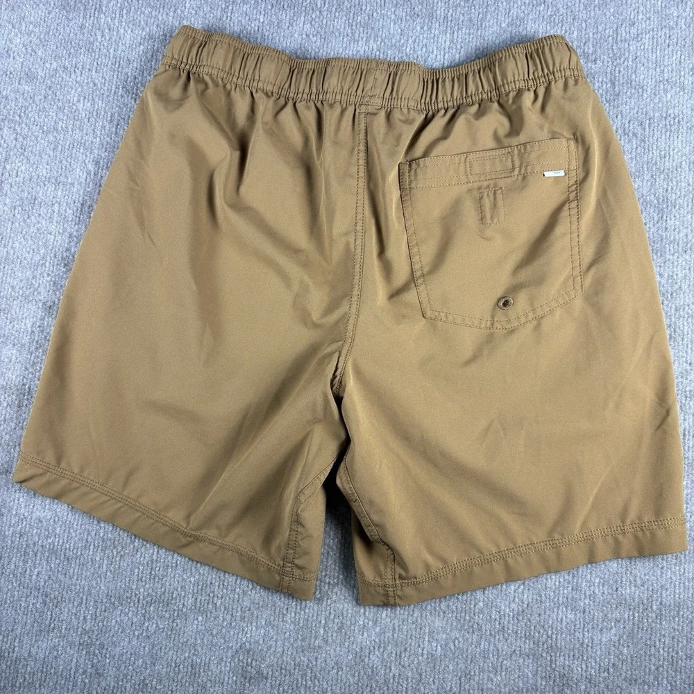 Vuori Mens Brown M Swim Trunks Shorts 5